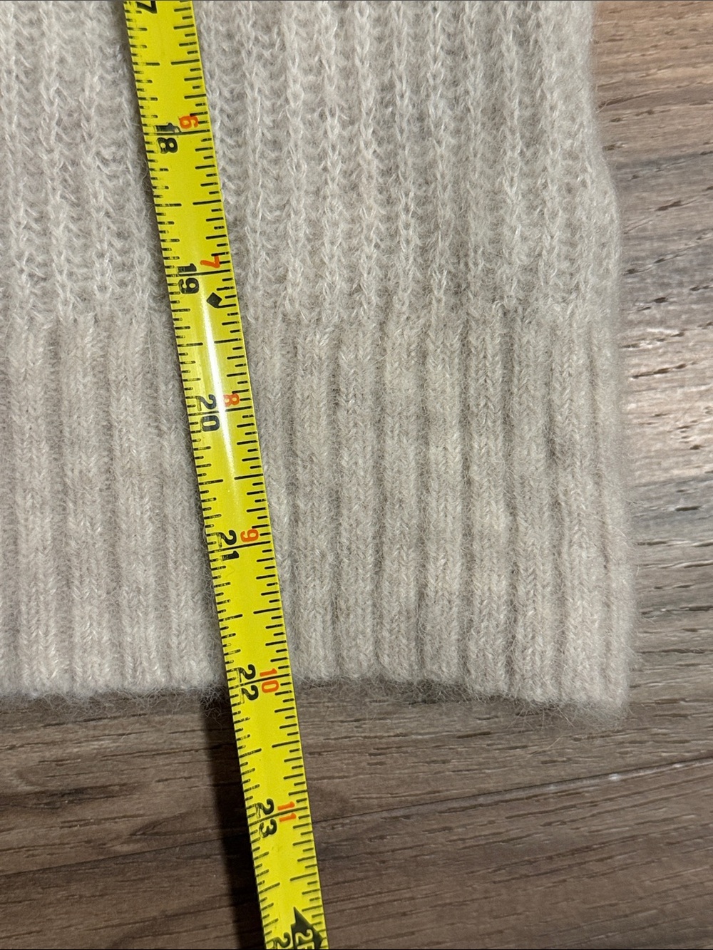 Everlane The Cocoon Crew Alpaca Sweater Almond Women’s Size S Quiet Luxury - Picture 5 of 7